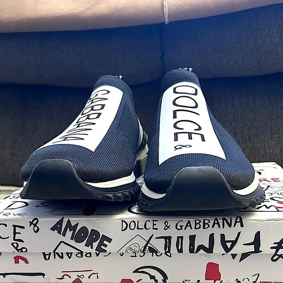 Dolce & Gabbana Sorrento Sneakers in Black - Size 46 - Excellent Condition - Picture 4 of 15